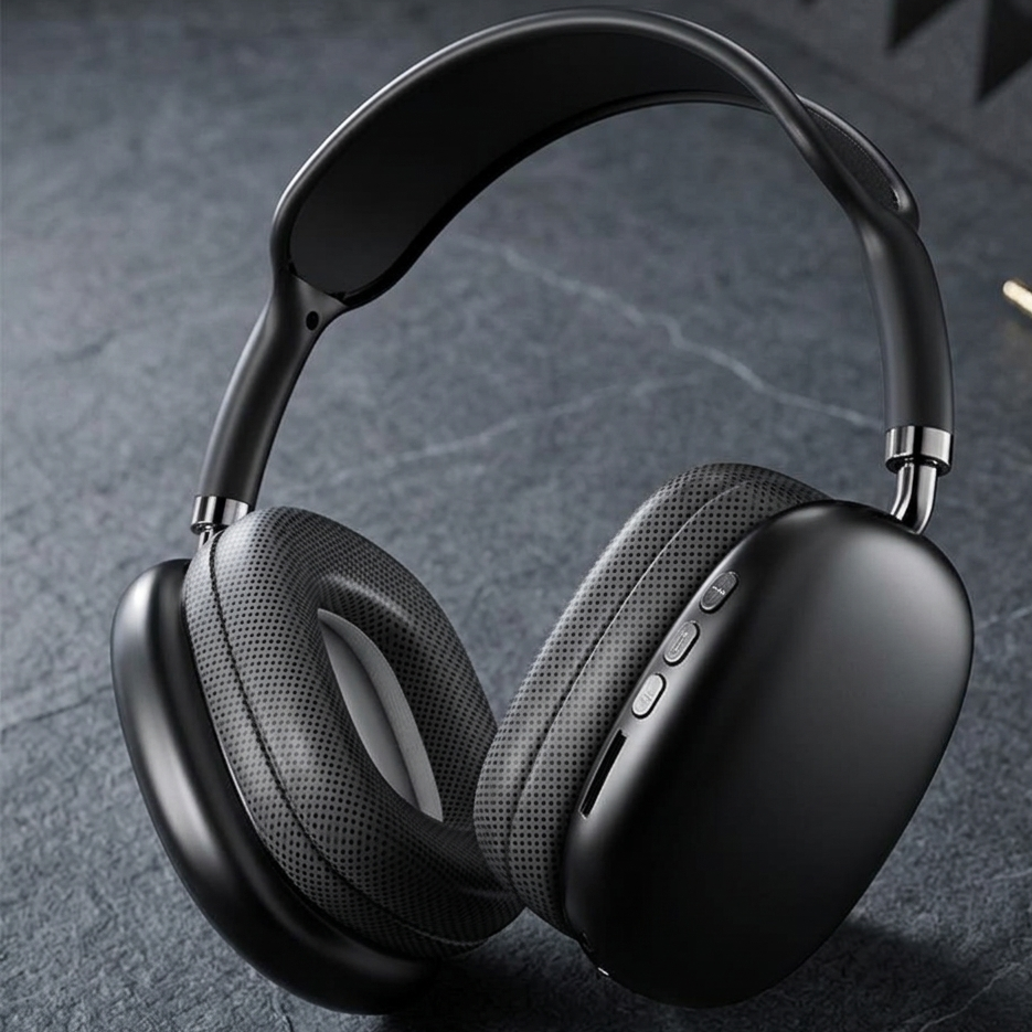 Wireless Bluetooth Over-Ear Headphone (Black)