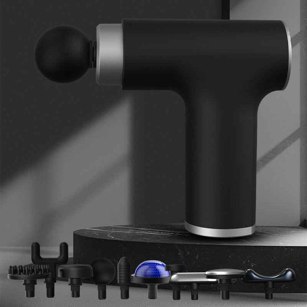 Mini Hot Cold Massage Gun (Black)