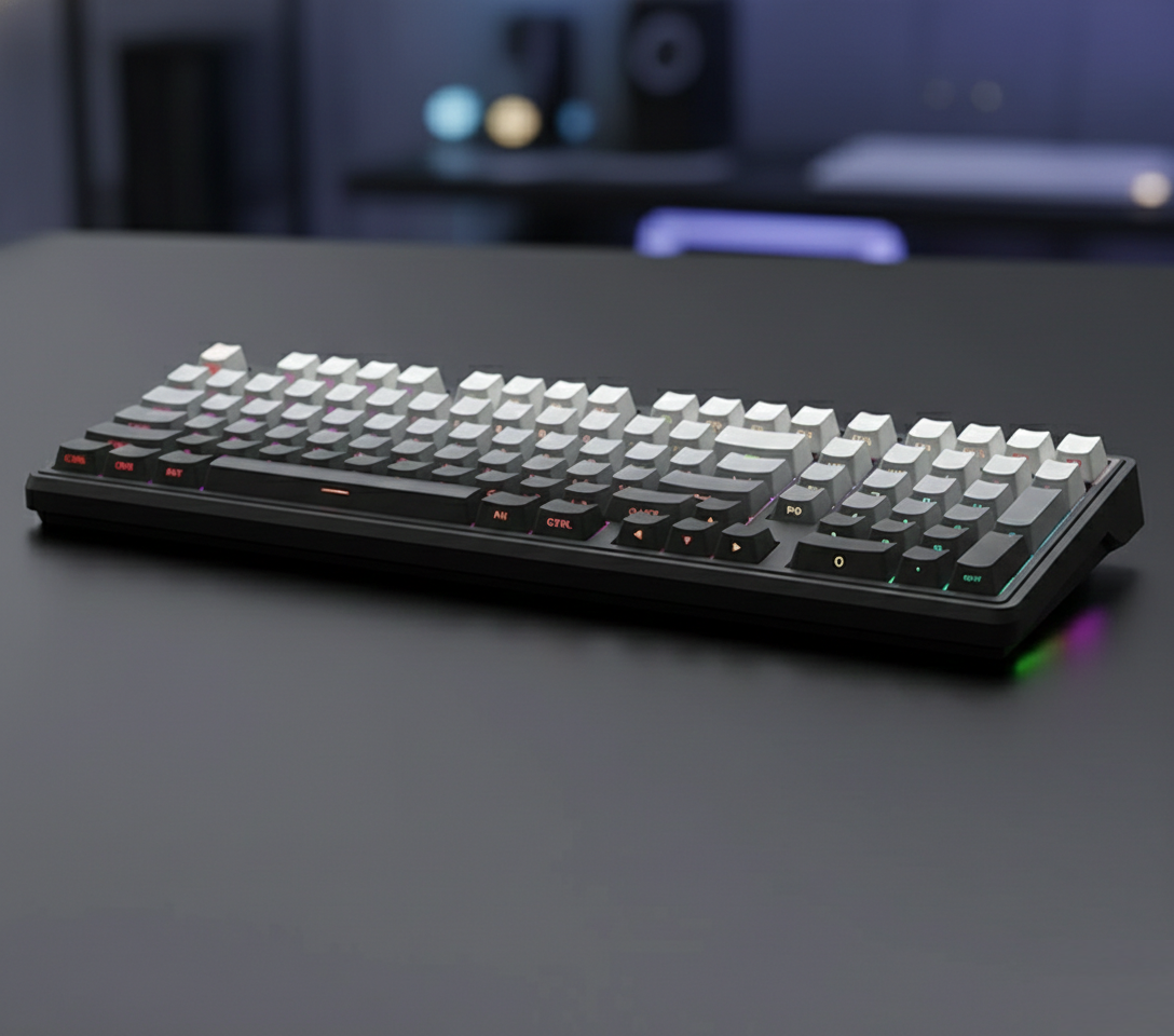 The Ultimate All-Rounder: Why the Tri-Mode 102-Key Mechanical Keyboard is a Game Changer