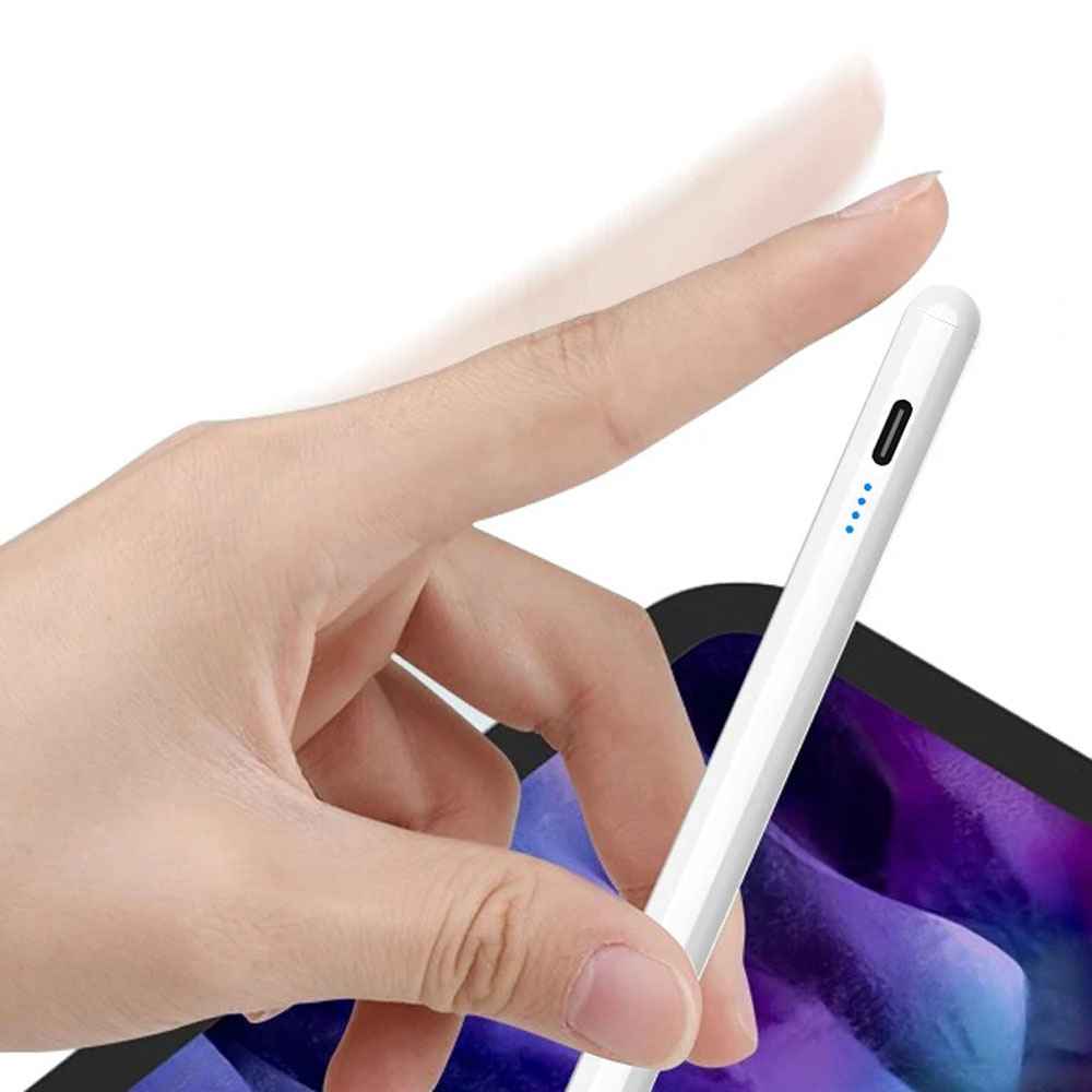 iPad Stylus with Palm Rejection and Power Display