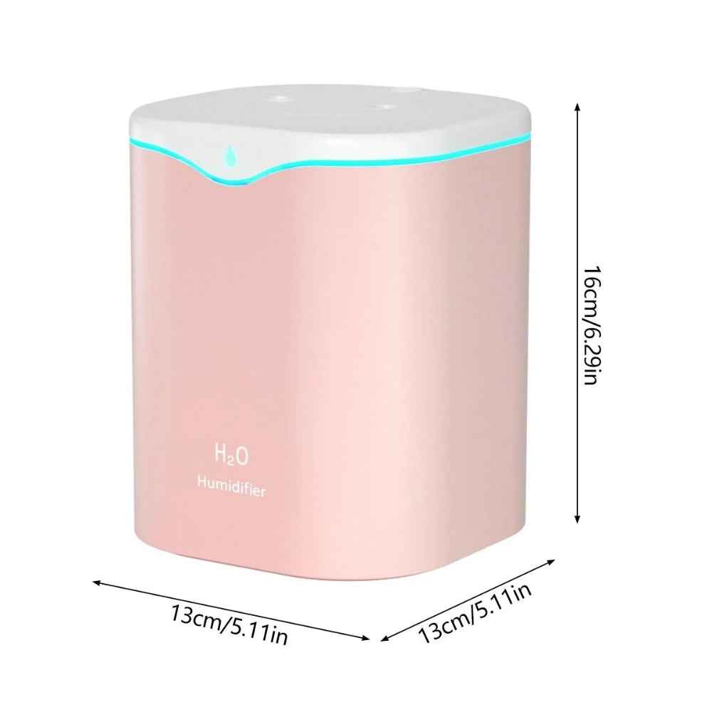 USB Humidifier with Dual Spray & Oil Diffuser