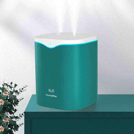 USB Humidifier with Dual Spray & Oil Diffuser