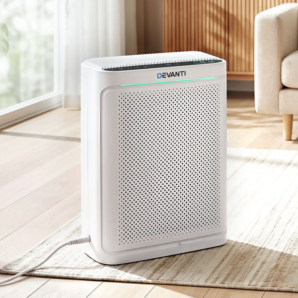 Devanti Air Purifier HEPA Air Cleaner for Fresh, Clean Air