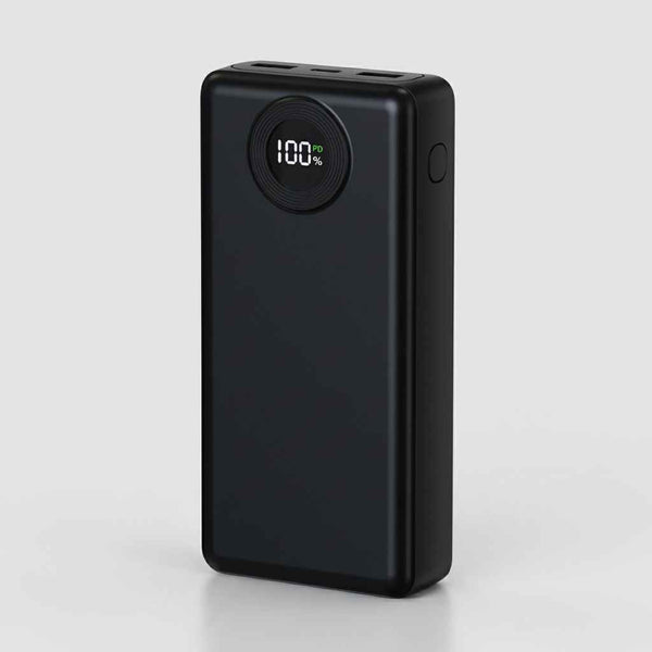 Laser 20000mAh Power bank Battery Display (Black)