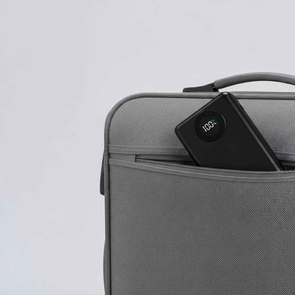 Laser 20000mAh Power bank Battery Display (Black)