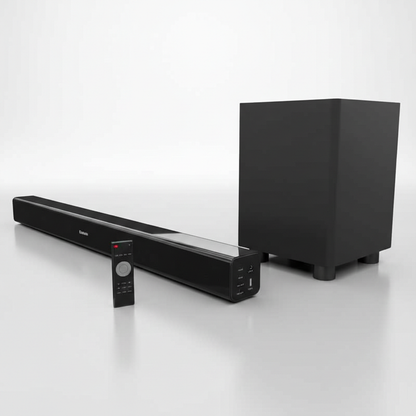 Laser Optical Soundbar with Wireless Sub-woofer