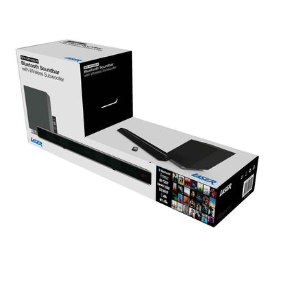 Laser Optical Soundbar with Wireless Sub-woofer