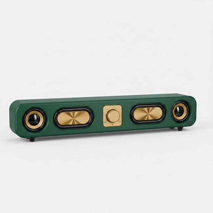 Portable Wireless Bluetooth Speaker with Subwoofer (Green)