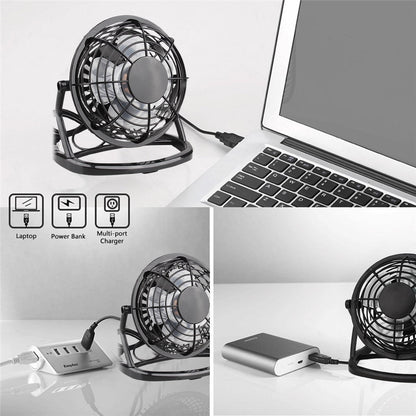4 Inch USB Mini Personal Desk Fan
