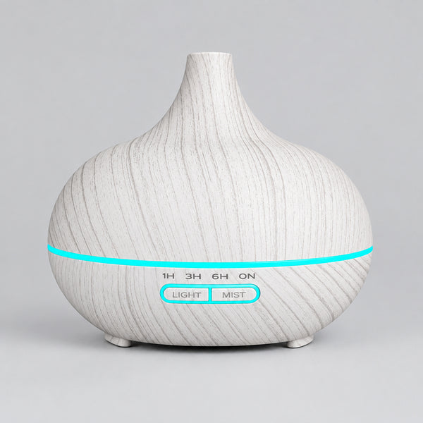 White Wood Grain Aromatherapy Humidifier