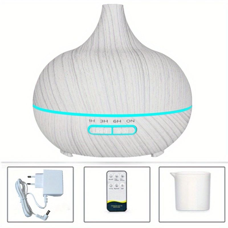 White Wood Grain Aromatherapy Humidifier