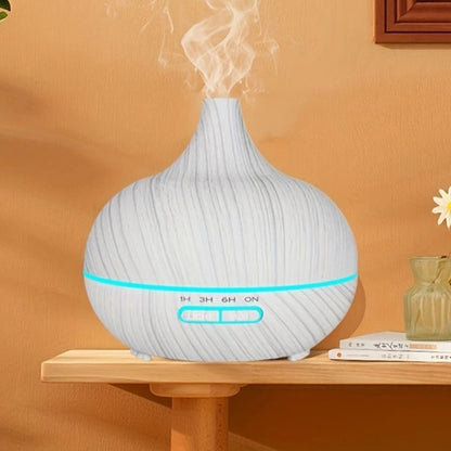 White Wood Grain Aromatherapy Humidifier