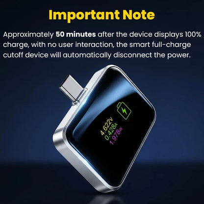 140W USB-C Digital Display Adapter with Auto-Off (Black)