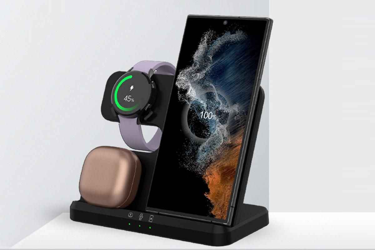 3 in 1 Wireless Charging Station for Samsung