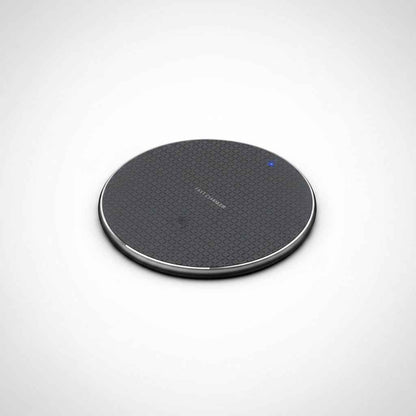 Wireless Fast Smartphone Charger for Apple, Samsung and Smart Phones (Black)