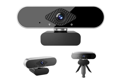 4K USB Autofocus Webcam with Dual Microphones & 120° Lens