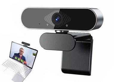 1080P HD Webcam with Microphone USB Computer Camera for Zoom Skype FaceTime