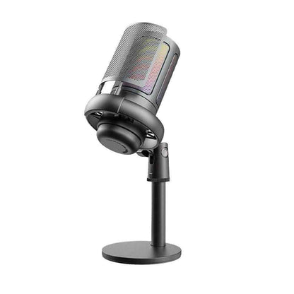 USB Condenser Microphone with RGB (Black)