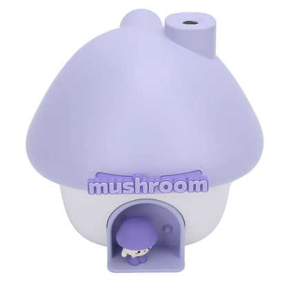 Cute Mushroom House Mini Personal Humidifier (300ml)