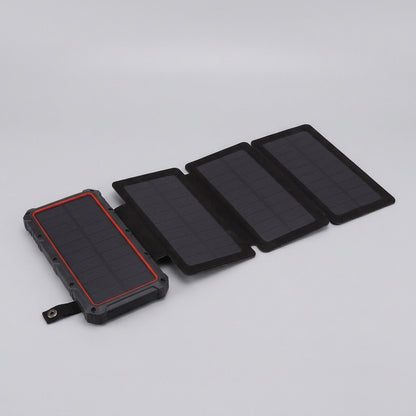 20,000mAh Foldable Solar Power Bank with USB-C & LED Light