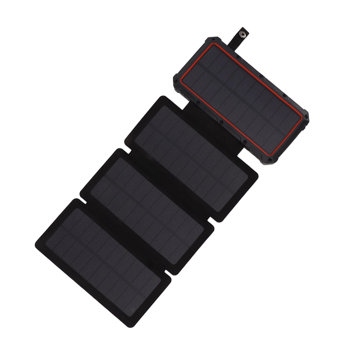 20,000mAh Foldable Solar Power Bank with USB-C & LED Light