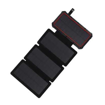 20,000mAh Foldable Solar Power Bank with USB-C & LED Light
