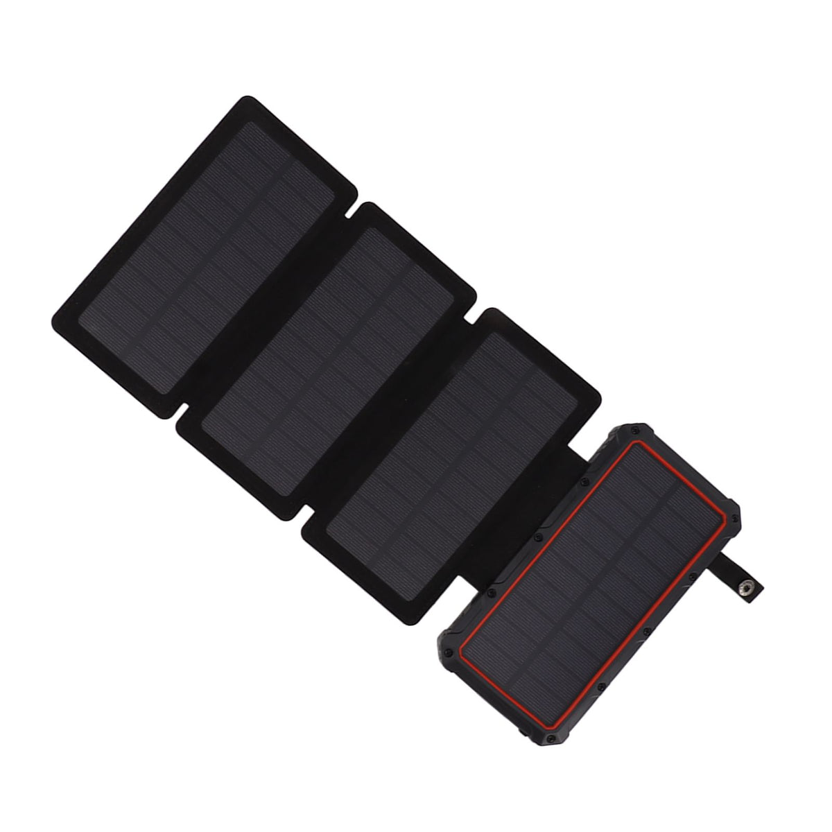 20,000mAh Foldable Solar Power Bank with USB-C & LED Light