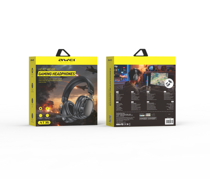 AWEI AT36 Tri-Mode Wireless Gaming Headset (Black)
