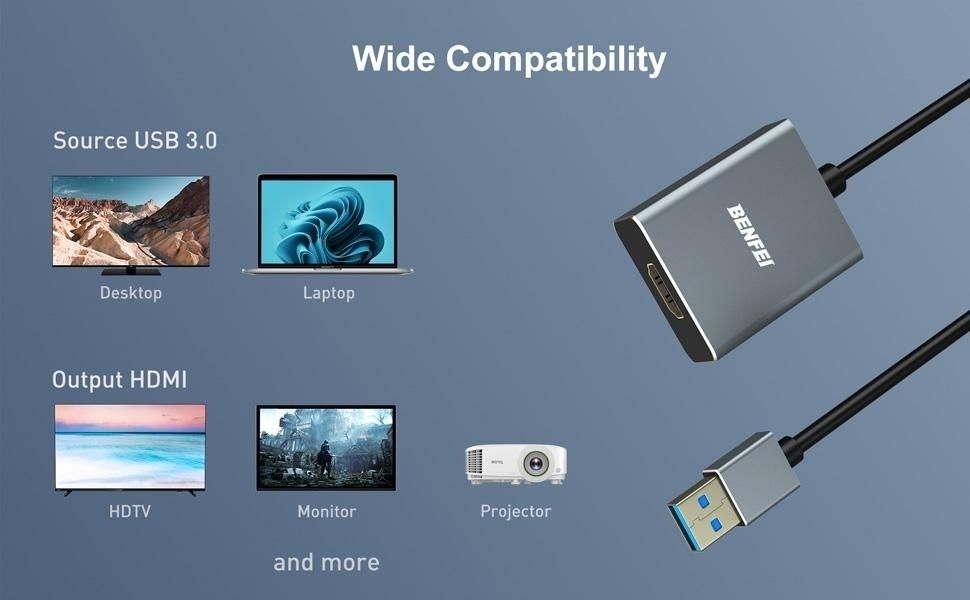 USB 3.0 to HDMI Adapter