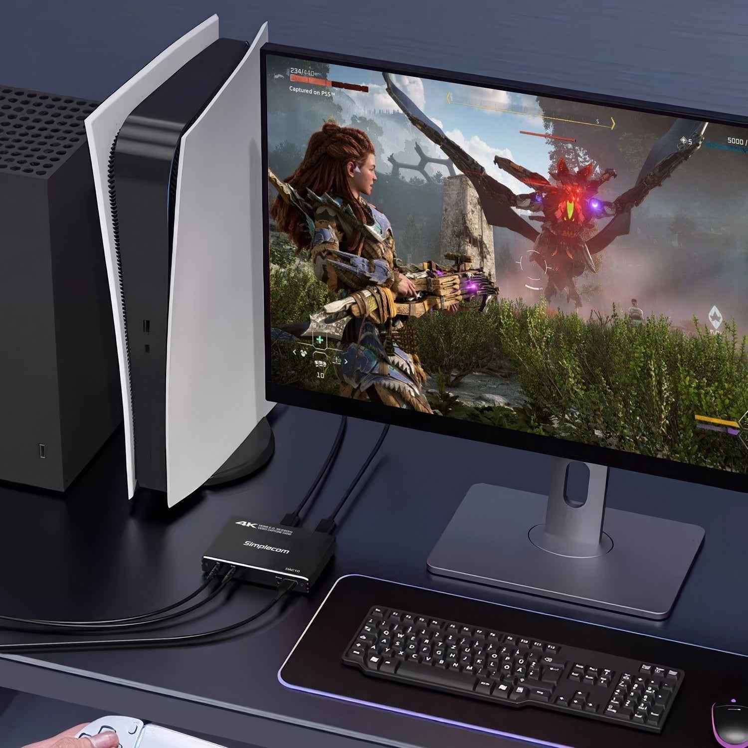 Simplecom DAC10 4K 60FPS HDMI to USB Video Capture Card