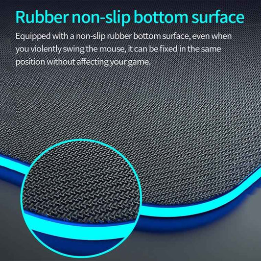 Wireless Charging Rgb Mouse Pad - Colourful