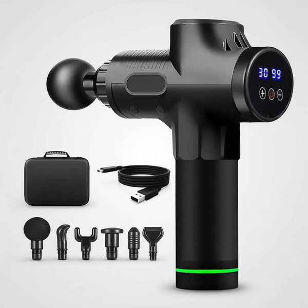 Deep Tissue Percussion Massage Gun (Black)