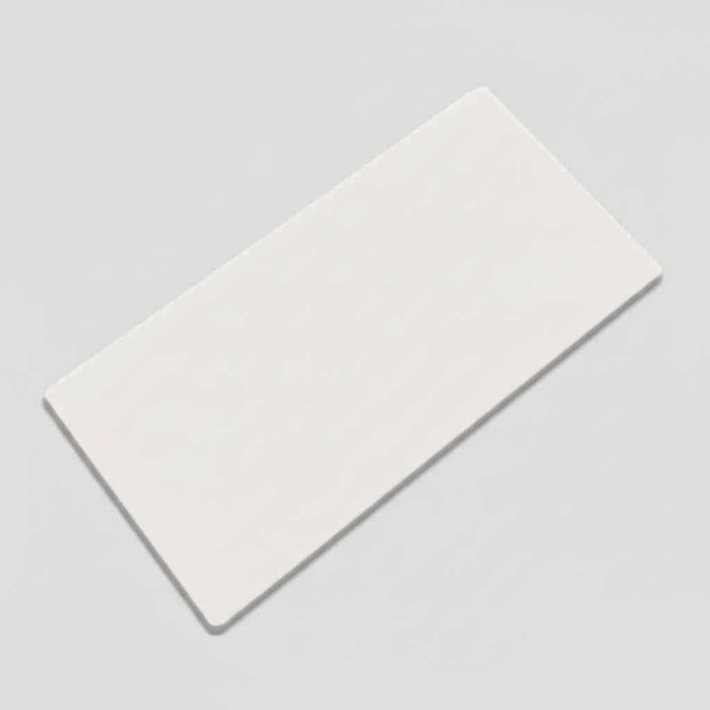 Large Silicone Mouse Pad - Non-Slip (Beige)