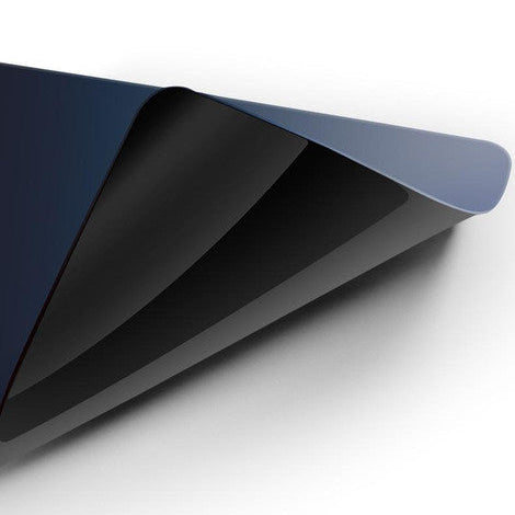 Black-Blue Gradient Large Silicone Mouse Pad - Non-Slip