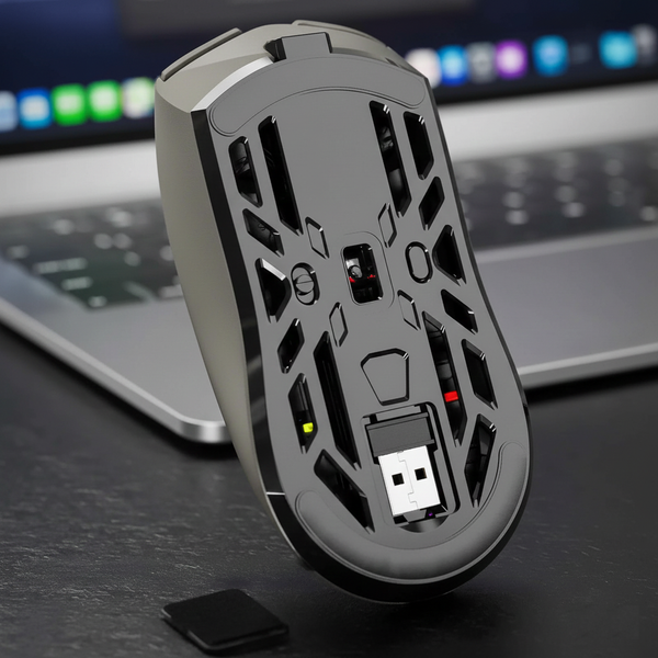 Tri-Mode Wireless Gaming Mouse (Grey)