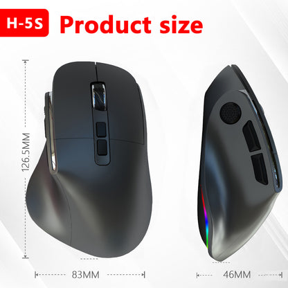 Ergonomic Vertical Wireless Mouse