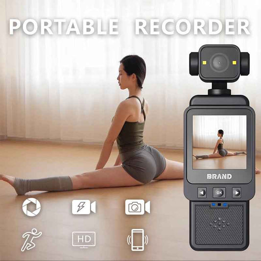 Compact Body Camera with 180° Lens 64GB