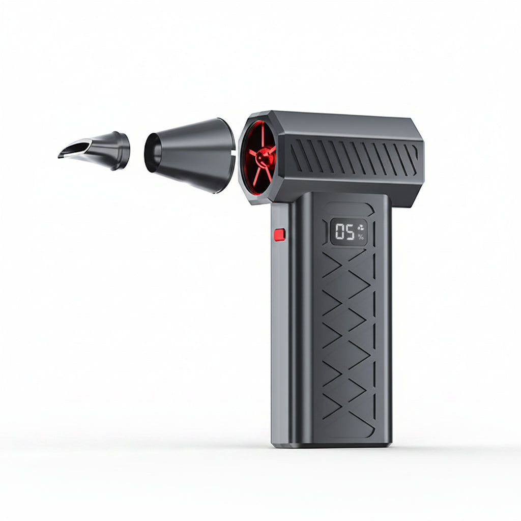 Black High Power Portable Jet Fan Air Blower 130000 RPM