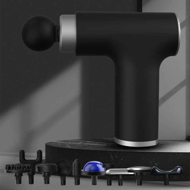 Mini Hot Cold Massage Gun (Black)
